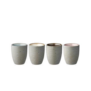 Stoneware Thermo Mug 0.27 l 4 Pcs