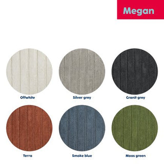 Bathmat Megan Silver Grey