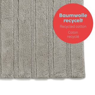 Bathmat Megan Silver Grey