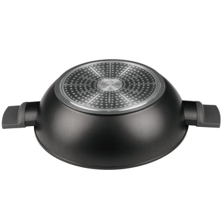 Casserole Wok with lid, 30 cm Anthracite