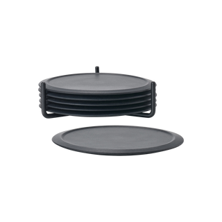 Single Black Coasters