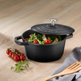 Roasting Round Tray Cast Iron 4.6L