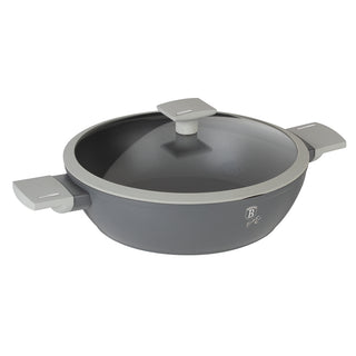 Shallow Pot with Lid 28 cm , Aspen