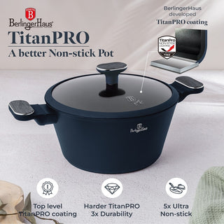 10 pcs cookware set, Deep Sea