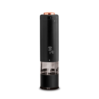 2 in 1 electric pepper and salt mill ,Black Rose