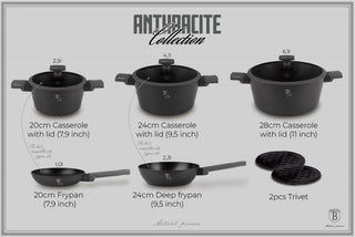 10 pcs cookware set, Berlinger Haus