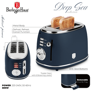 Electric Toaster, 850W anthracite