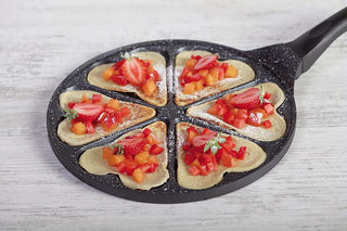 Multif. Smooth Pan Hearts 26cm