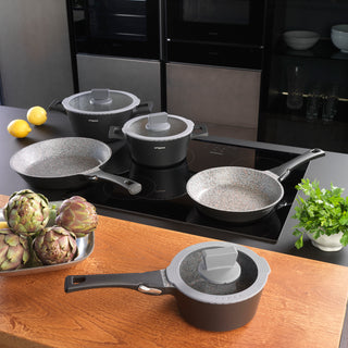 Casserole 16cm Titanium Coating With Lid Ambiziosa