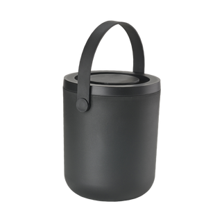 Waste Bin Circular 3L Black