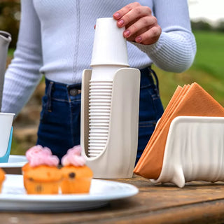 Stacked Cup Holder ''Tierra''